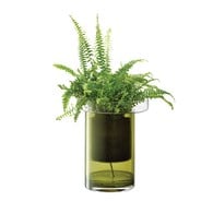 英國LSA 陽臺自動澆水花槽 (橄欖綠、高35公分)-BD03