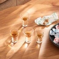 英國LSA Boris 簡約線條利口酒杯4入組 (60-90毫升)-BI20