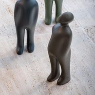 比利時Gardeco藝術擺飾 經典觀賞者 (墨灰、高23公分)