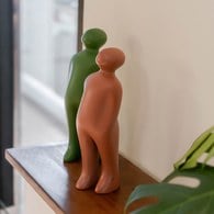 比利時Gardeco藝術擺飾 經典觀賞者 (紅木、高23公分)