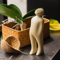 比利時Gardeco藝術擺飾 經典觀賞者 (沙色、高24公分)