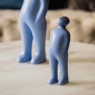 比利時Gardeco藝術擺飾 經典觀賞者 (馬雅藍、高24公分)