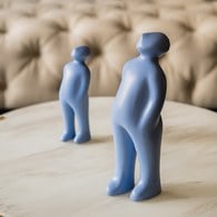 比利時Gardeco藝術擺飾 經典觀賞者 (馬雅藍、高38公分)