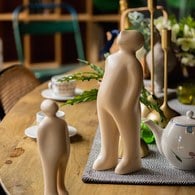 比利時Gardeco藝術擺飾 經典觀賞者 (砂土黃、高38公分)