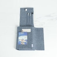 葡萄牙BUREL 筆記本款平板保護包 (牛仔藍)