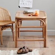 丹麥Nordal Bali兒童藤編小茶几