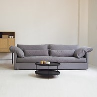 丹麥Tolv Island優雅情調法式四人沙發(深灰)