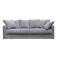 丹麥Tolv Sloopy自由氣息法式3.5人沙發 (暖灰)