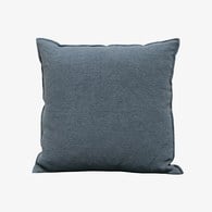 丹麥Tolv 棉麻抱枕 (60x60、墨灰)