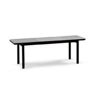 丹麥Tolv Folk北歐森林皮革長凳(鐵灰/140公分)