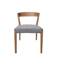 丹麥Tolv 一字靠背單椅 (布面/深灰)