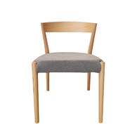 丹麥Tolv 一字靠背單椅 (布面/鐵灰)