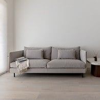 丹麥Tolv Weekend北歐假日風情沙發 (米灰、220公分)