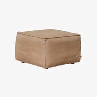 丹麥Tolv 假日沙發豆腐凳 (奶茶色)