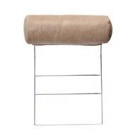 丹麥Tolv Weekend北歐假日移動式頭靠枕(皮革、奶茶色)