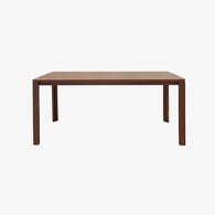 丹麥Tolv Simple全實心橡木餐桌 (深橡木色)