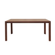 丹麥Tolv Simple全實心橡木餐桌 (深橡木色)