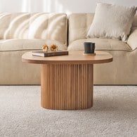 丹麥Tolv 京都園全實木茶几 (長70公分)