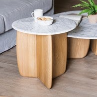 丹麥Tolv Eden伊甸園大理石邊桌