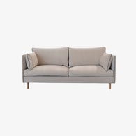 丹麥Tolv Weekend北歐假日風情沙發(米色貓抓布/190公分)