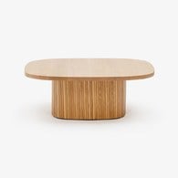 丹麥Tolv 京都園全實木茶几 (長95公分)