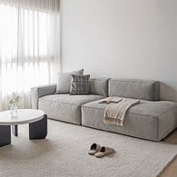 丹麥Tolv Baker積木布面沙發 (灰色貓抓布)