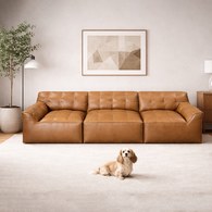 丹麥Tolv Muse繆思沙發 (焦糖皮革)