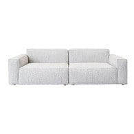 丹麥Tolv Baker積木布面沙發 (黑白織紋)