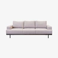 夏馬Shiamal Home 時髦曼哈頓3人沙發 (燕麥杏)