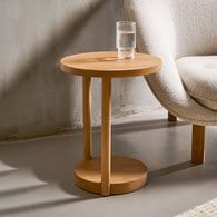 丹麥 Tolv Layer雙層圓面邊桌