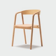 丹麥 Tolv Inlay圓柔扶手單椅 (橡木)