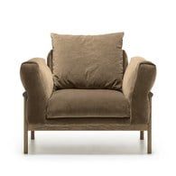 丹麥Tolv Timm提姆單人沙發(土棕貓抓布)