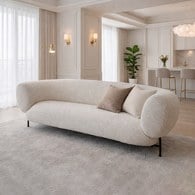 丹麥Tolv Pome波米曲線沙發(杏色)