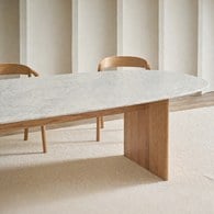 丹麥Tolv Kelly凱莉餐桌 (大理石/橡木)