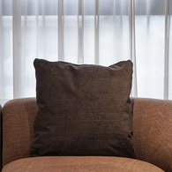 丹麥Tolv 沙發布面抱枕靠枕 (墨灰/50CM)