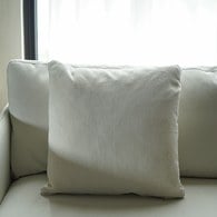 丹麥Tolv 沙發布面抱枕靠枕 (奶油白/50CM)