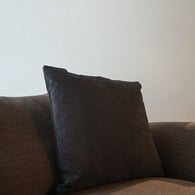 丹麥Tolv 沙發布面抱枕靠枕 (墨灰/60CM)