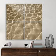 美國TwoPalms 寧靜流水波紋掛畫組 (51公分)