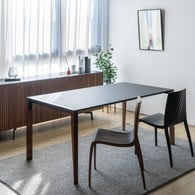 義大利HORM TANGO極致奈米可延伸餐桌 (黑、可延伸)