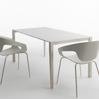 義大利HORM TANGO極致奈米科技經典餐桌 (白、125 x 80公分)