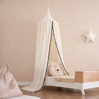 西班牙Nobodinoz有機棉 魔法帷幕帳篷 (片片雪花)