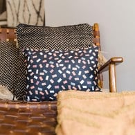 荷蘭HkLiving 雙面復古喝采燈芯絨抱枕 (30x40公分)