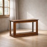 荷蘭RawMaterials 柚木橫式展示櫃