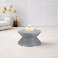 泰國DesignersField 灰色沙漏型燭台