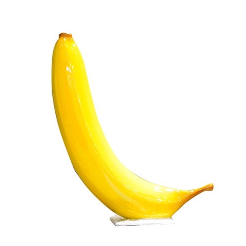 德國BULL＆STEIN 擬真新鮮香蕉戶外雕塑 (高80公分)