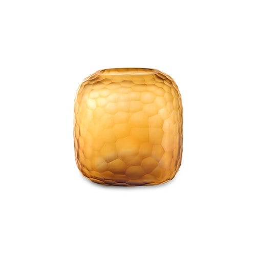 德國Guaxs玻璃花器SOMBA系列(澄黃、高20公分)