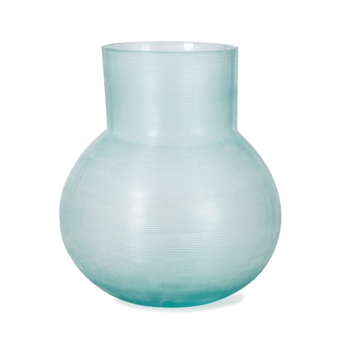 德國Guaxs玻璃花器YEOLA系列(天空藍、高20公分)