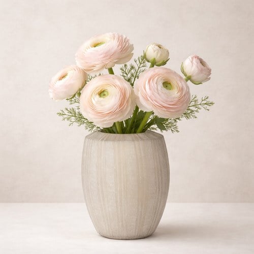 德國Guaxs玻璃花器MALIBU系列(煙燻灰、高37公分)