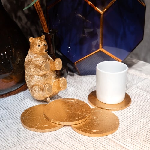 德國KARE 貪玩小熊杯墊組 (附4杯墊)