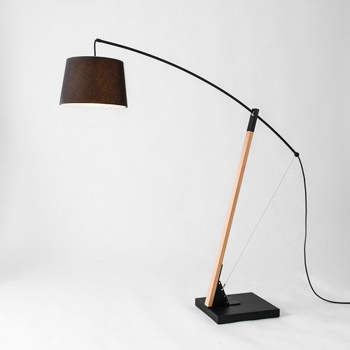 ARCHER 射手座 F Mega｜立燈 (黑/櫸木)